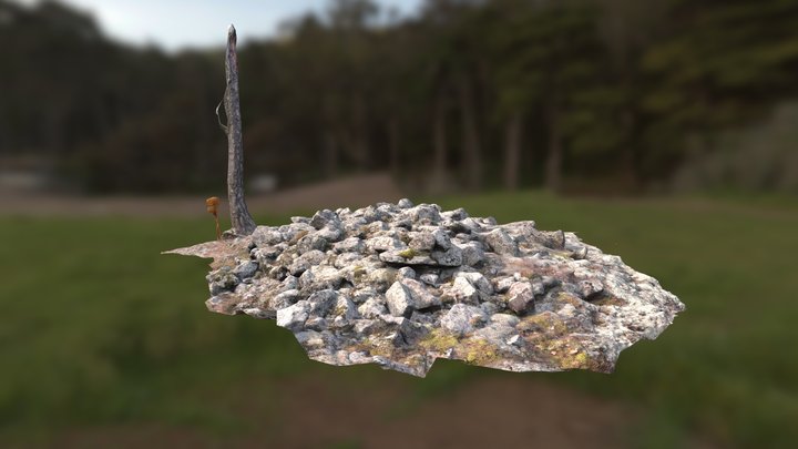 Bronze Age Burial Cairn 3D Model