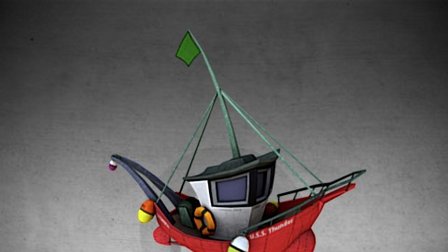 Fishing Boat 3D Model