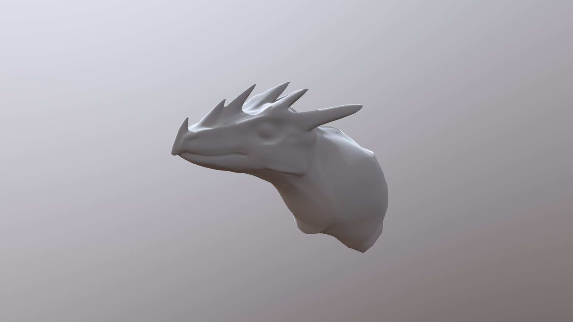 Dragon Head - 3D model by AlchemicDoggo [e81efcd] - Sketchfab