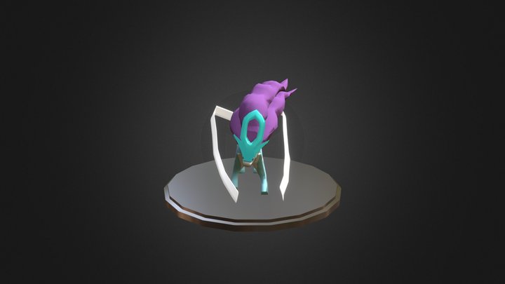 the Suicune 3D Model