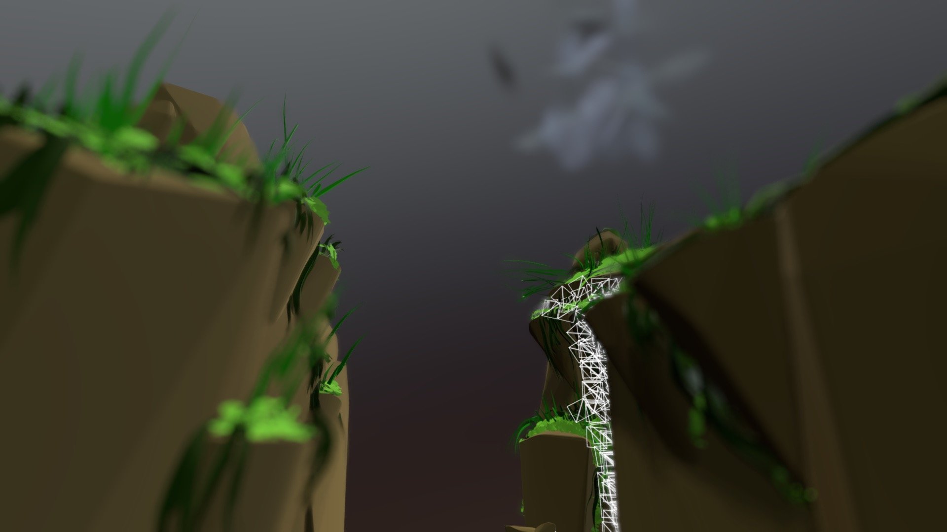 cliffs test in tiltbrush