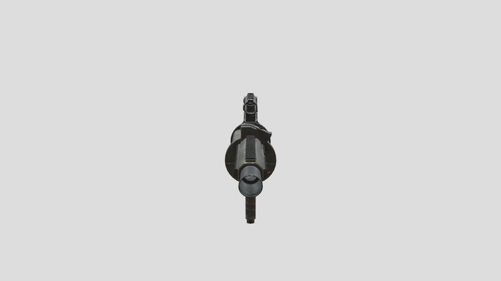 Grenade Launcher 3D Model