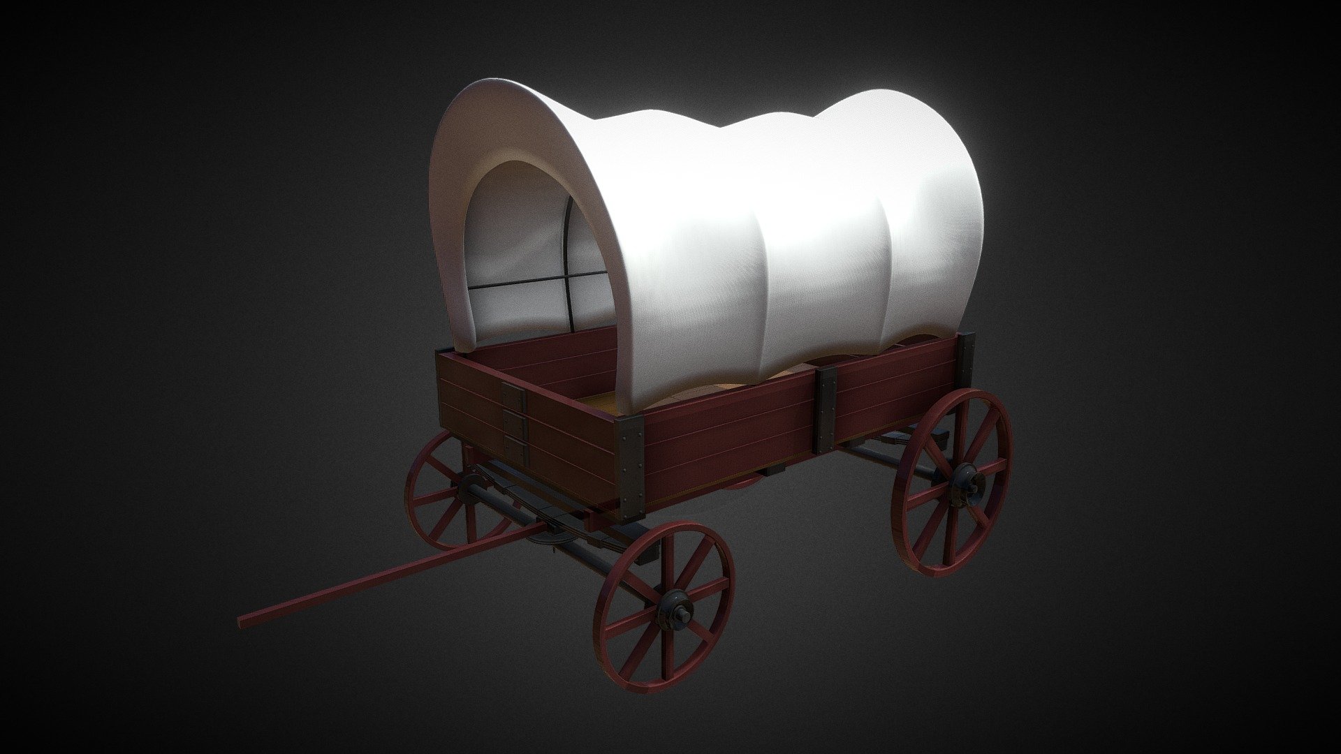 Old west wagon