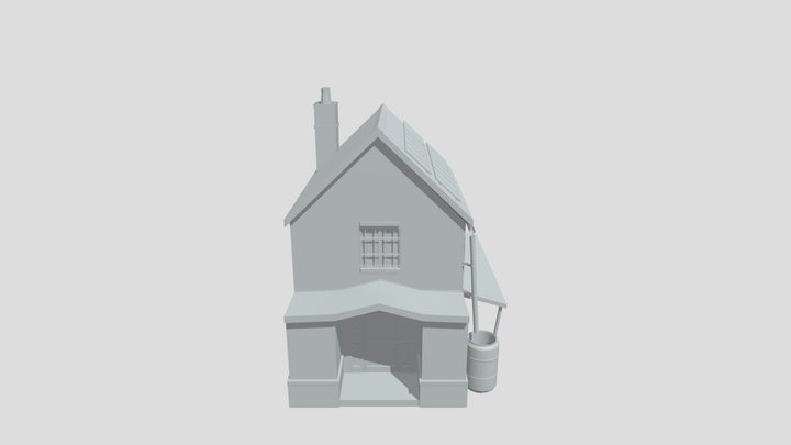 ECO HOUSE - House model 3D Model