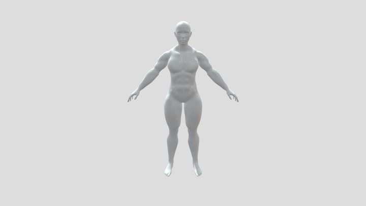 CharacterBlocking 3D Model