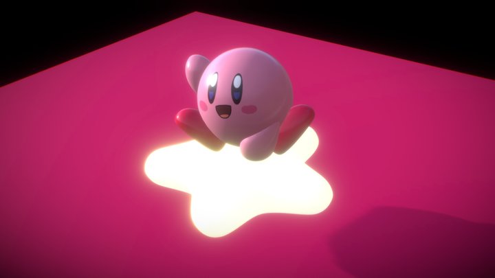 KIRBY 3D Model