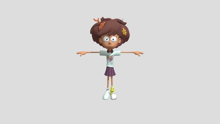 Anne Boonchuy 3D Model