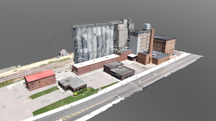 Mill 3D Model 3D Model