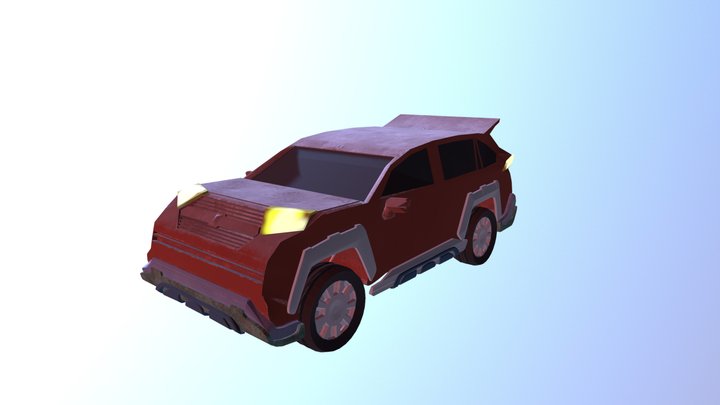Car - Toyota inspired 3D Model