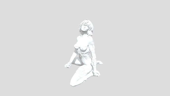 Motoko Kusanagi, Ghost in the Shell (1995) 3D Model
