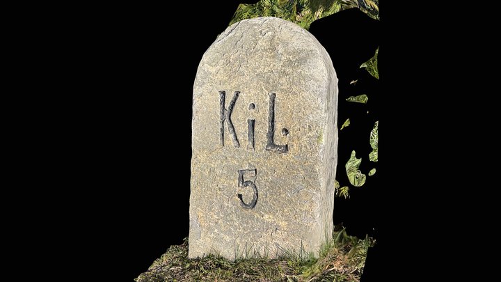 Milestone Brig-Simplon-Gondo km 05 – Kostenloses 3D-Modell STL
