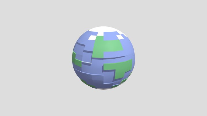 Planete terra 3D Model