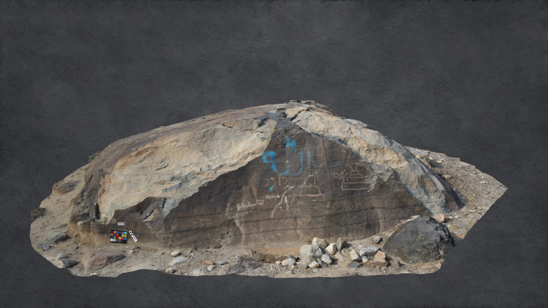 Rock Carving at Chilas-X (Rock 96) - 3D model by cvlablums [e827bcc ...