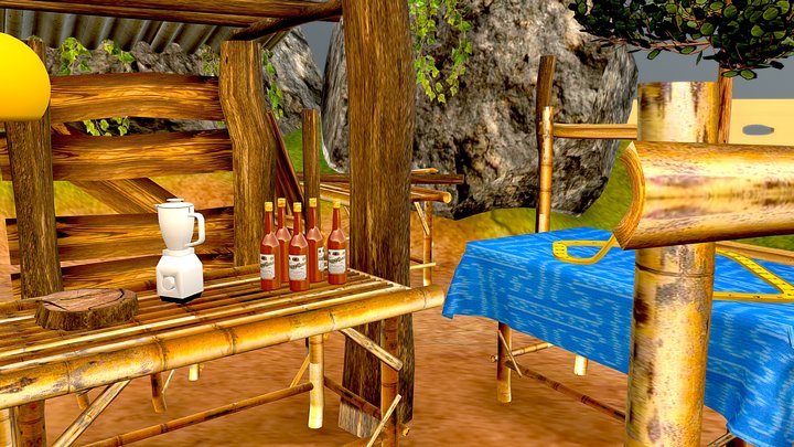 Thai Bar 3D Model