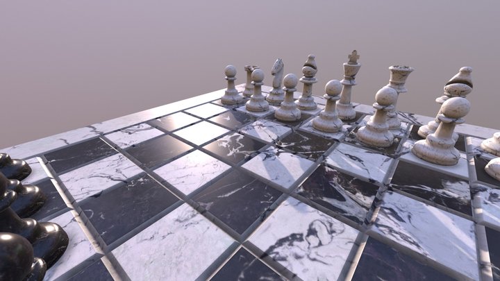 Chess Demo 3D Model