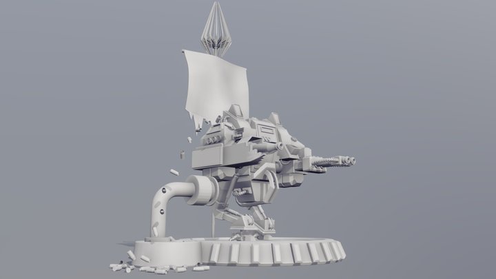 War H 3D Model