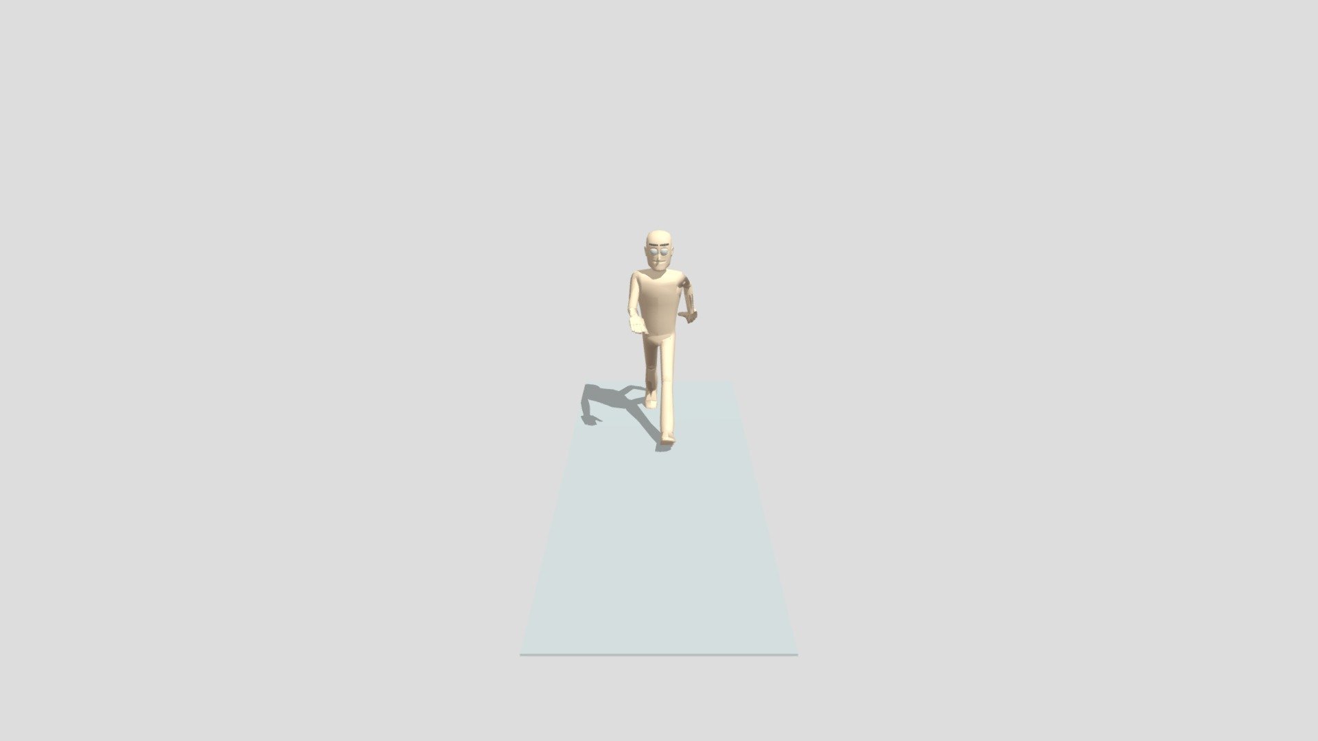 Head Fix walk cycle fk