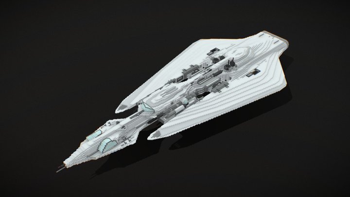 recognition heavy frigate 3D Model