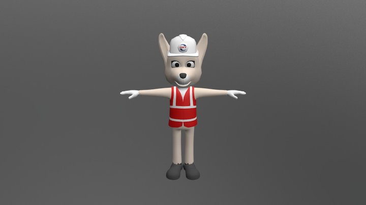 Fox Character 3D Model