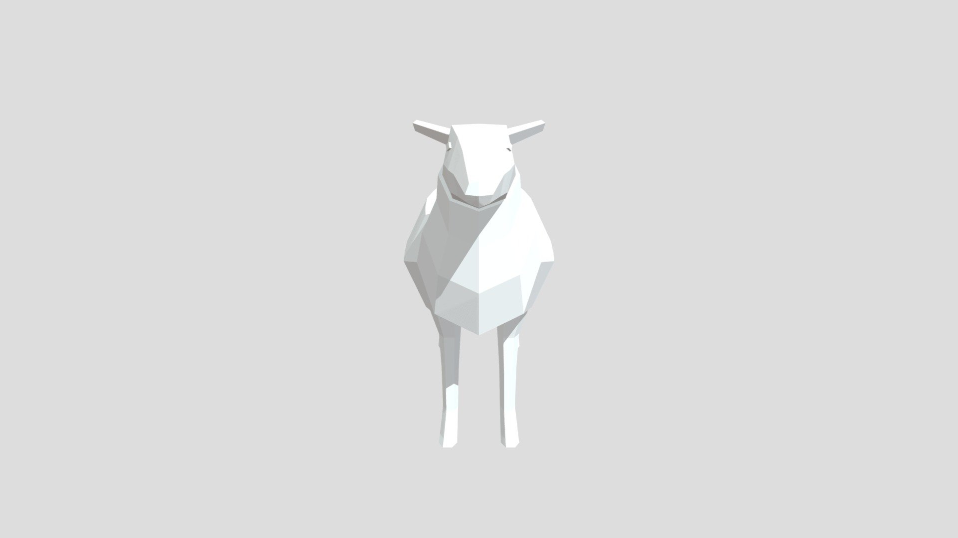 Sheep from Poly by Google