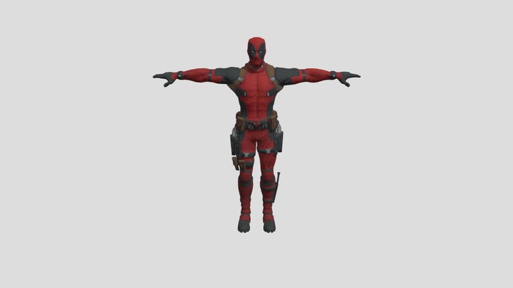 Dead Pool 3D Model