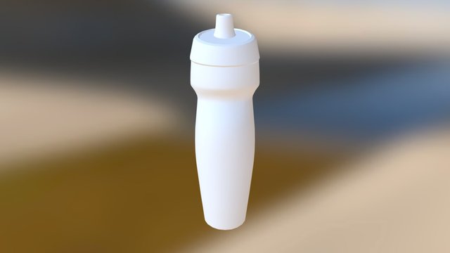 Modeling With Reference_Flaske 3D Model