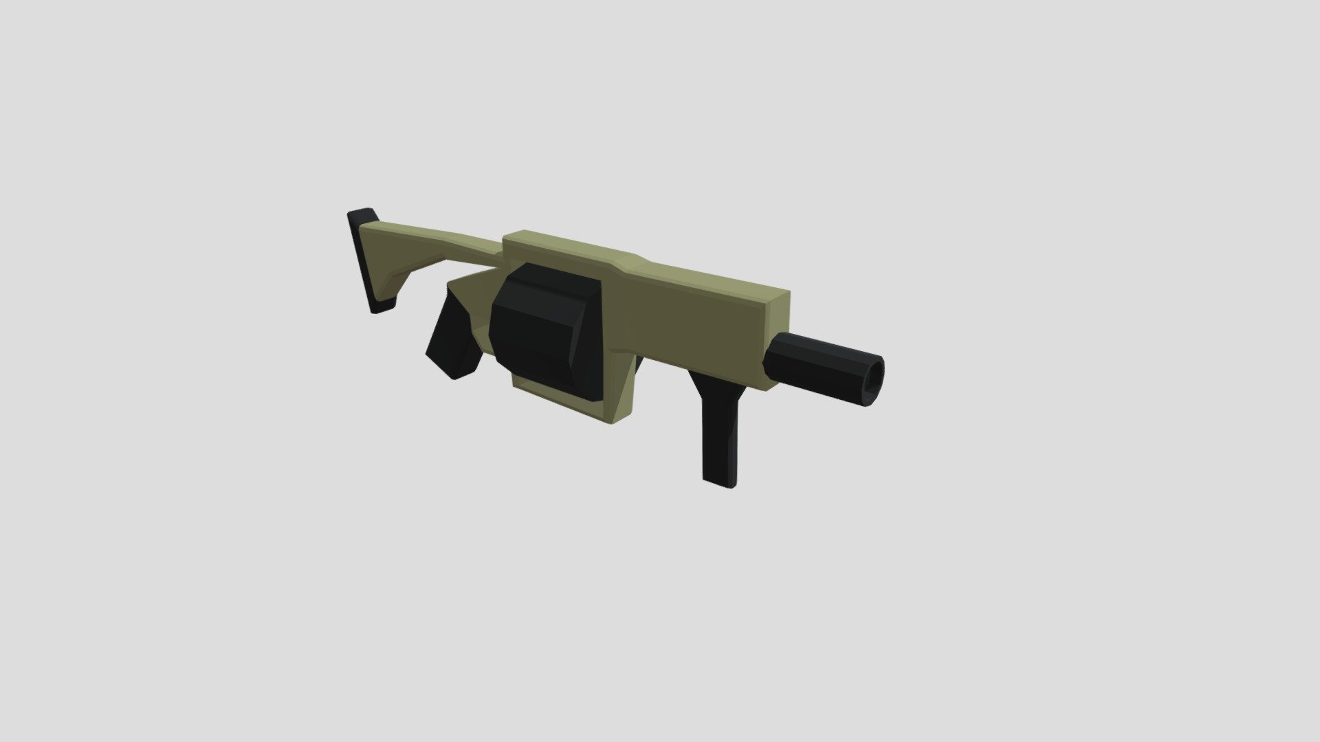 Lowpoly Grenade Launcher MilkorMGL - 3D model by kashyapstudiosx ...