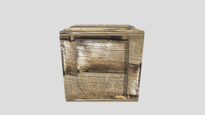 Box Basic Polygon Object 3D Model