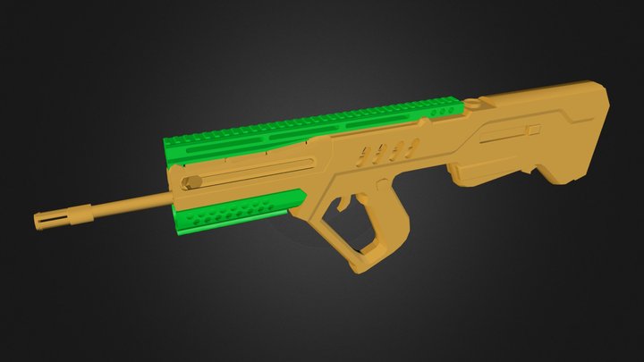 Tavor Rail.3DS 3D Model