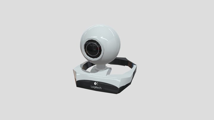 Webcam Logitech Input Device 3D Model