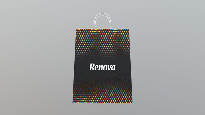 Renova Shopping Bag 06 3D Model