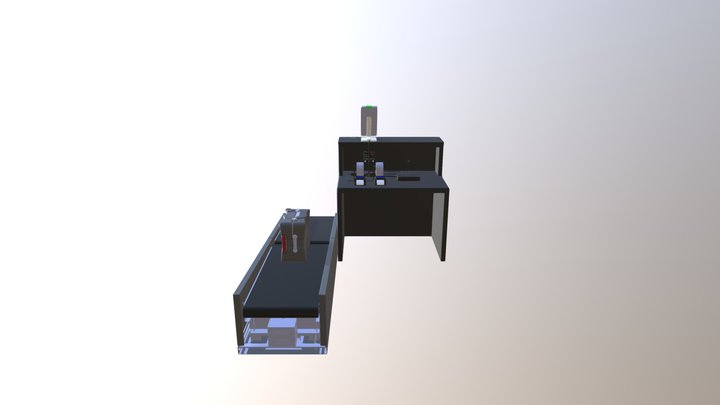 Porter Bag Drop 3D Model