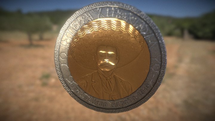 Tokomex $Zapata Coin 3D Model