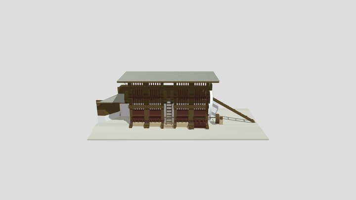 The Cossak 20- Stamp Mill 3D Model