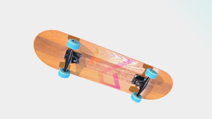 Skateboard 3D Model