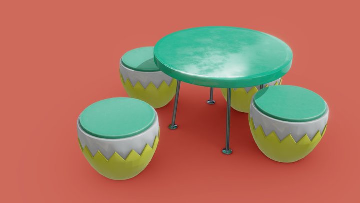 Green Egg Coffe Table