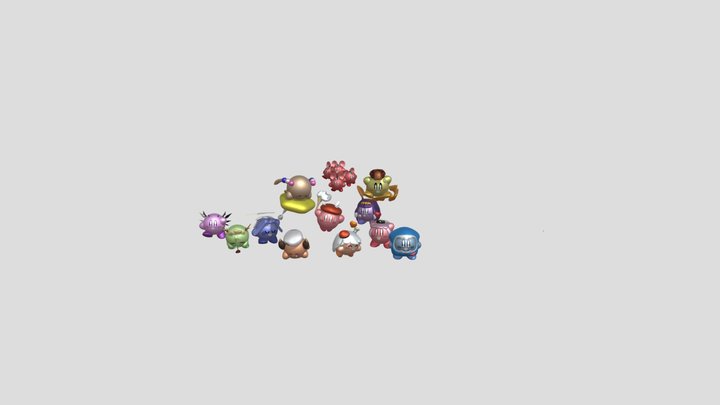 kirbys 3D Model