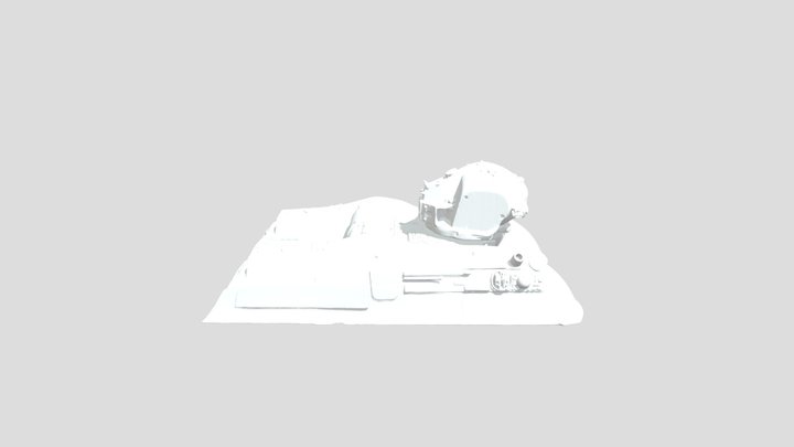 Desert Tank Prototype, #Thanksgiving# 3D Model