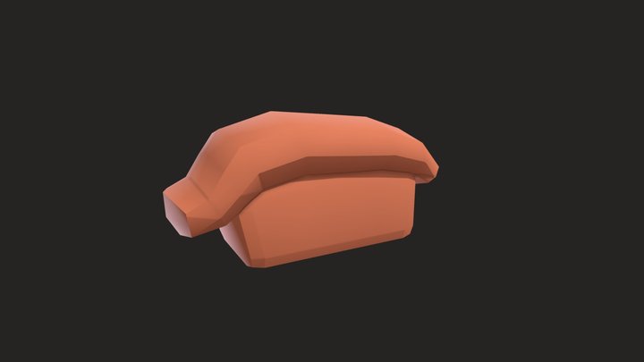 lowpoly sushi 3D Model
