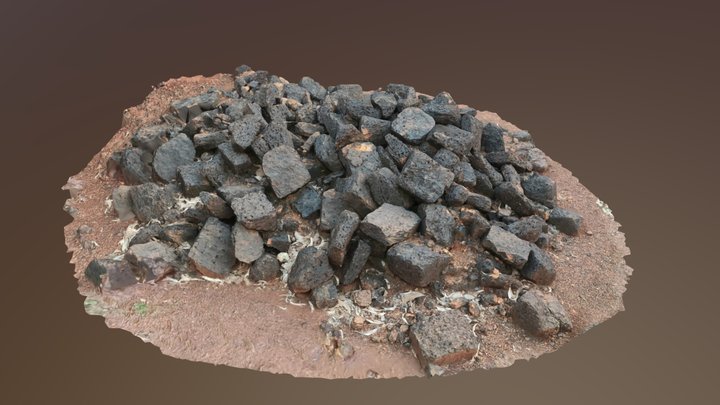 Scattered rocks 01 3D Model