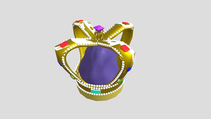 King Bob's Crown 3D Model