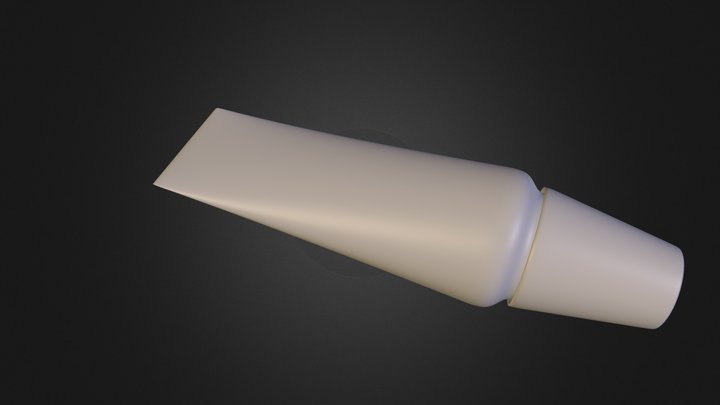 tube paste 3D Model