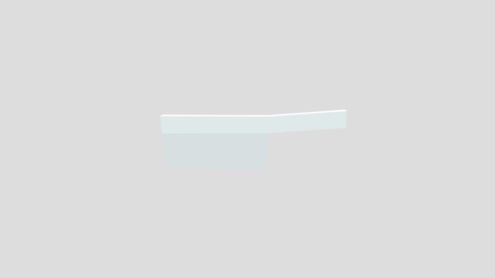 Butcher Knife 3D Model