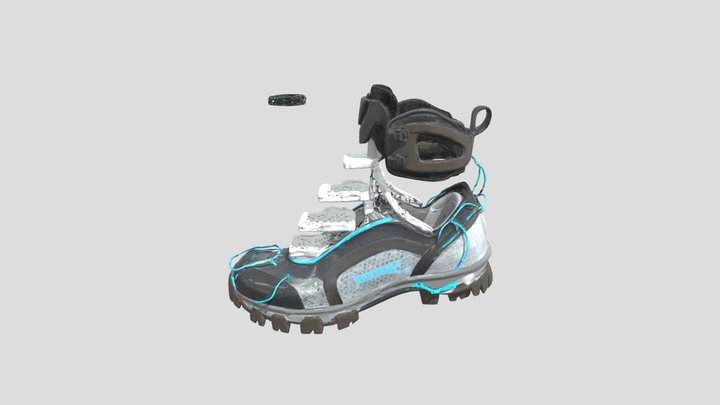 Trap Engineer’s CapraTek™ hiking system 3D Model