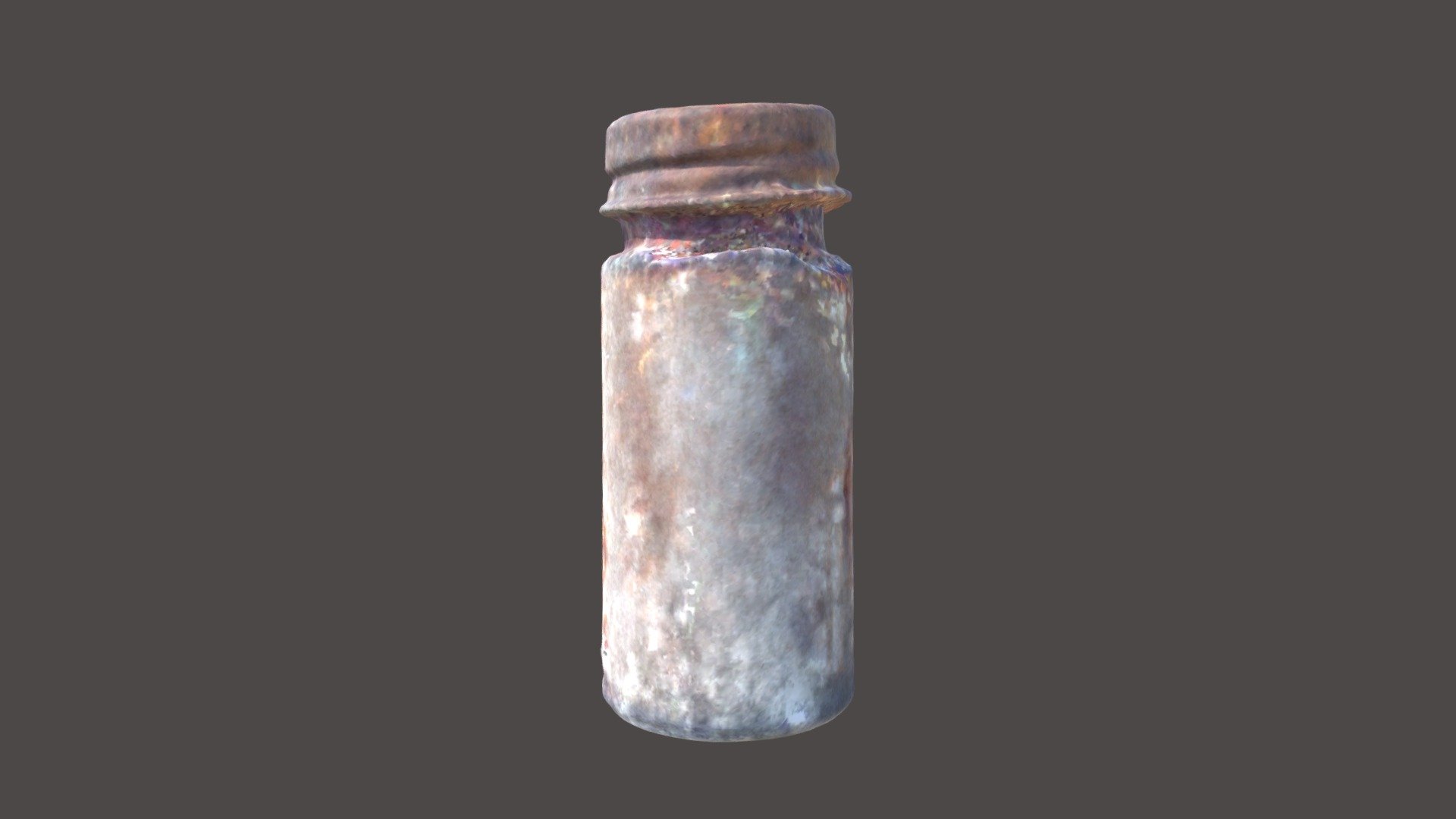71.19.547.7.24: Amber Medicine Bottle