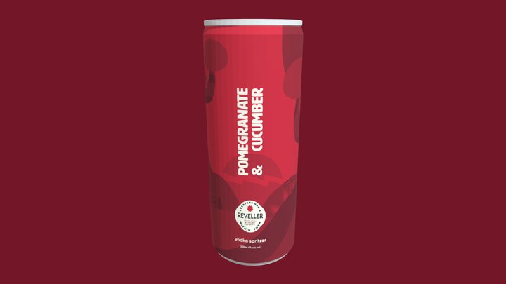 Pomegranate & Cucumber 3D Model
