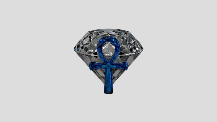 Diamond Ankh 3D Model