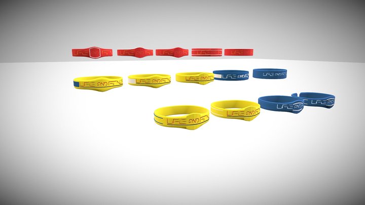 Pulseras Life and Fitness prototipos