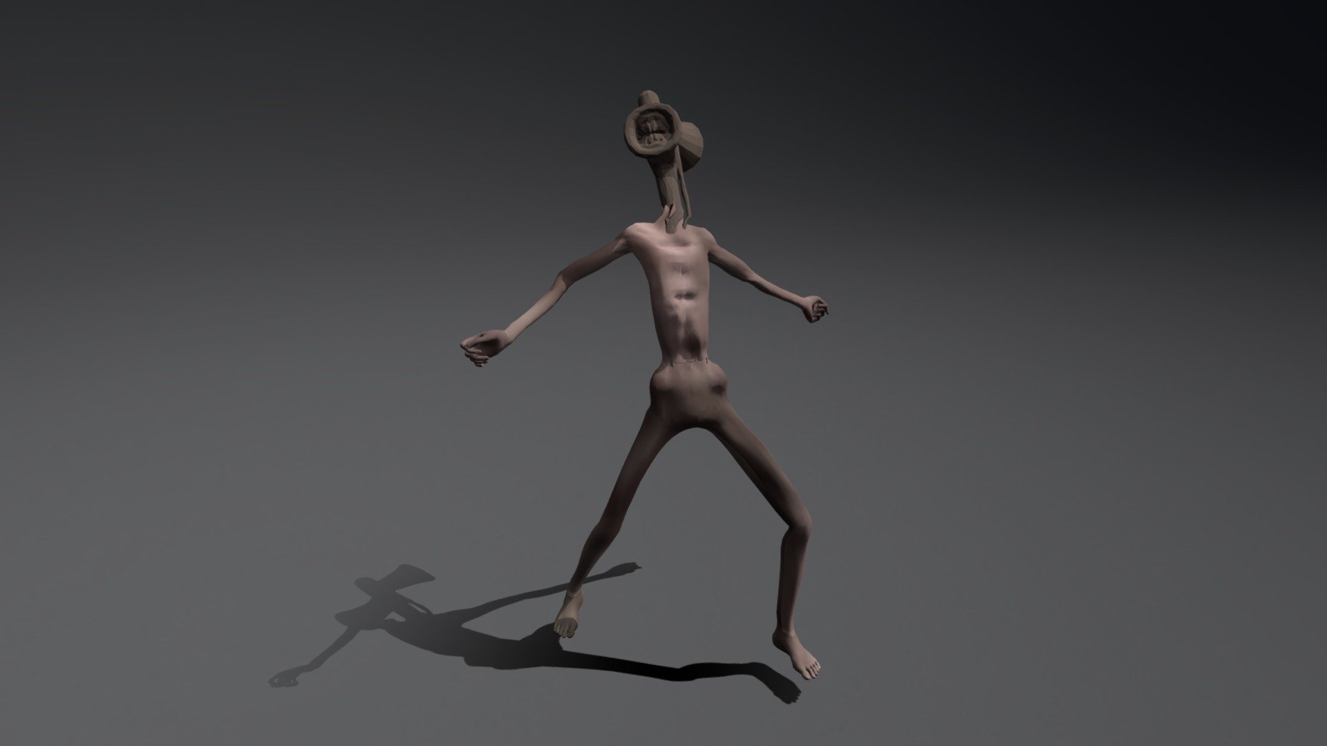 Siren Head With Textures