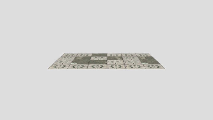 Floor for Underground Entrance 3D Model